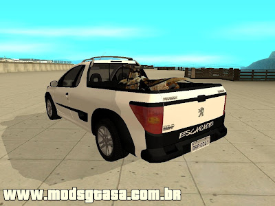 Peugeot Hoggar Escapade 2010 para GTA San Andreas